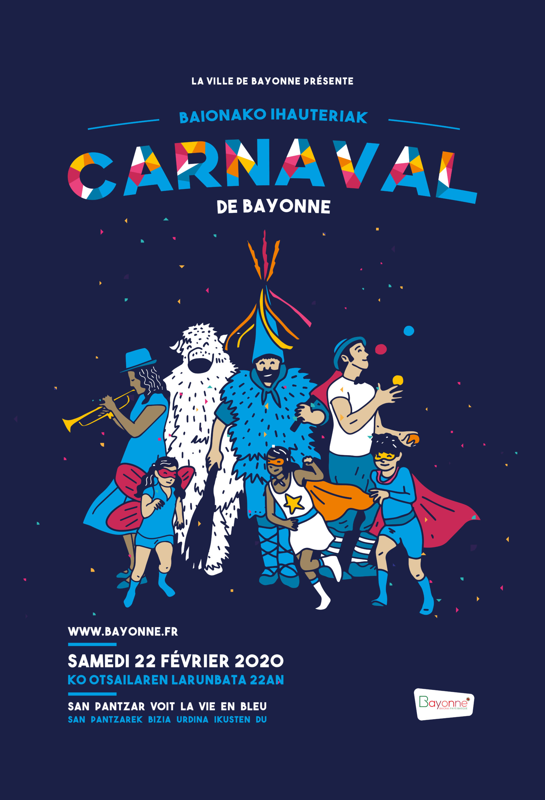 Carnaval de Bayonne affiche principale
